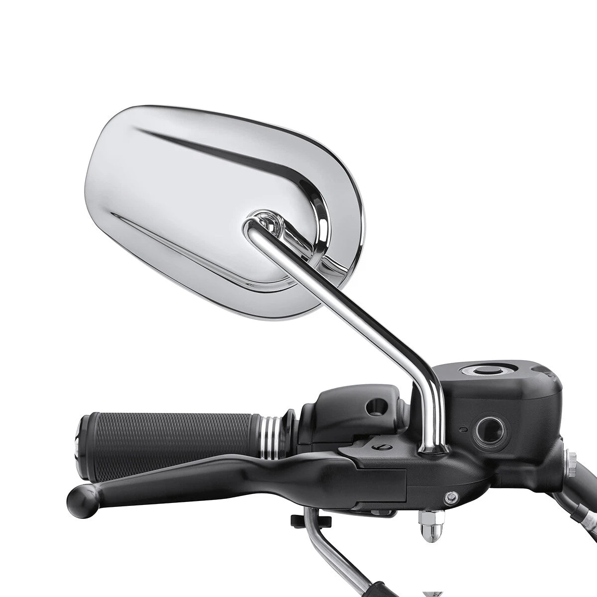Chrome Rear View Mirrors for Harley Davidson Sportster XL 1200 883 (2004-2023)