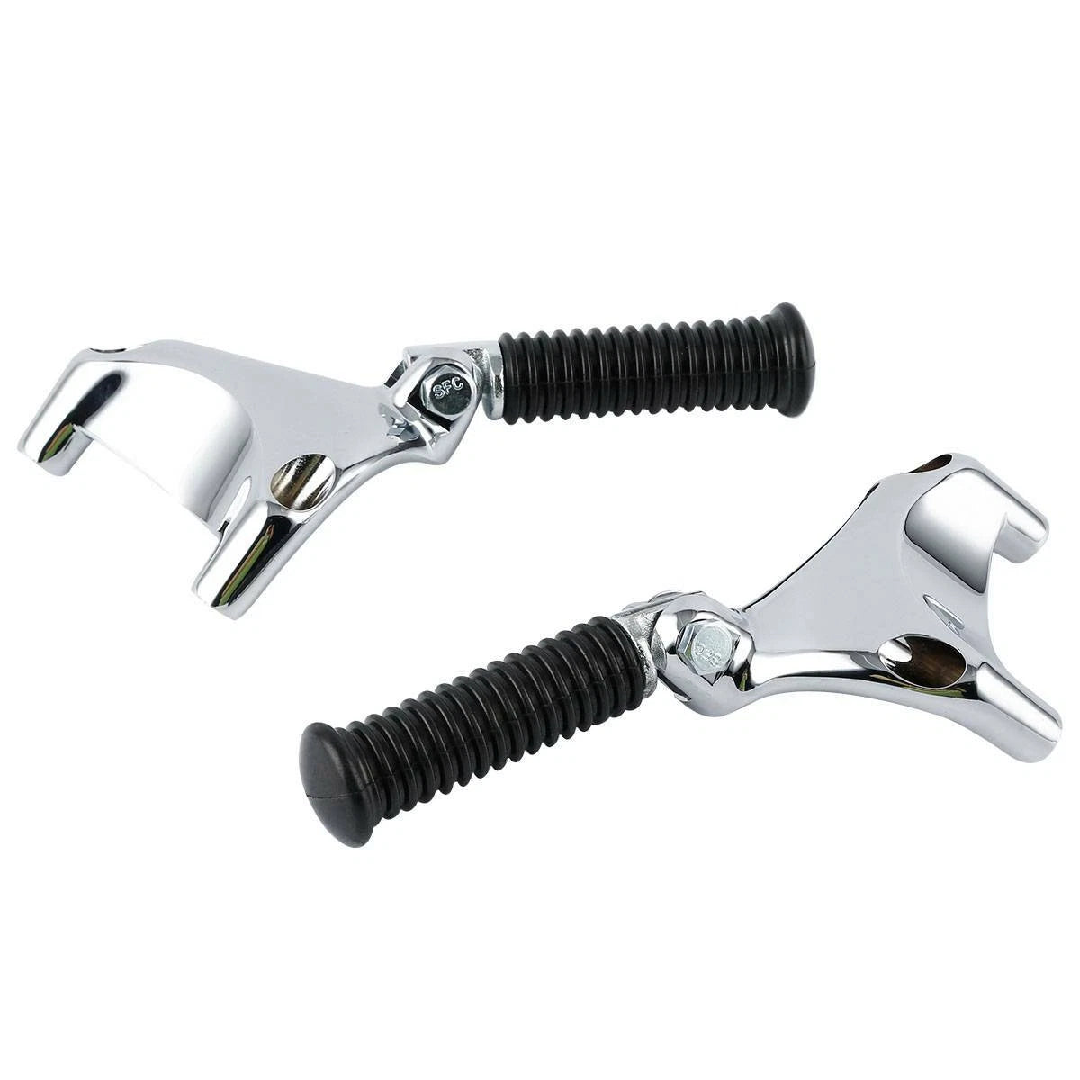 Chrome Passenger Foot Peg Mount for Harley Sportster 883 1200 (2004-2013)