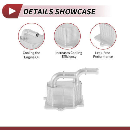 Engine Oil Cooler for Ford Edge V6 3.5L (2007-2009)