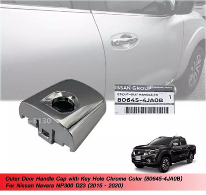 Chrome Door Handle Cap for Nissan Navara D23 NP300 (2015-2020)