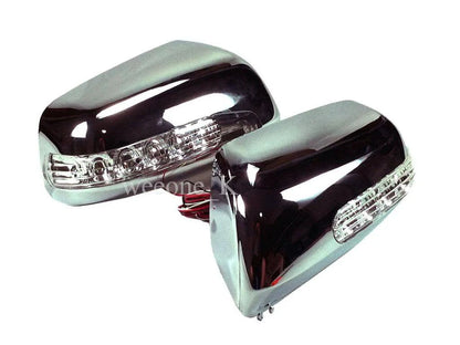 LED Chrome Mirror Covers for Mazda BT50 BT-50 (2009-2011)