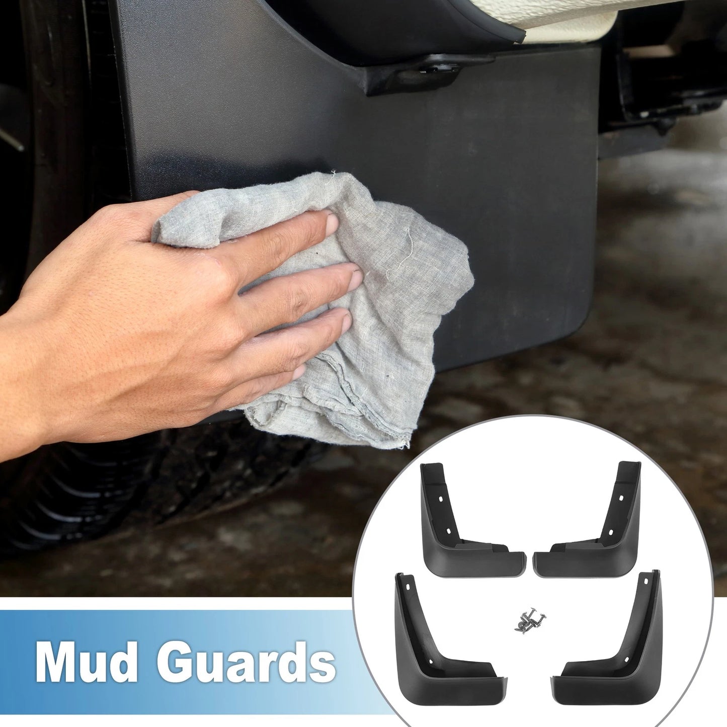 Mud Flap Splash Guard 2x Front & Rear for Buick LaCrosse L4 2.5L