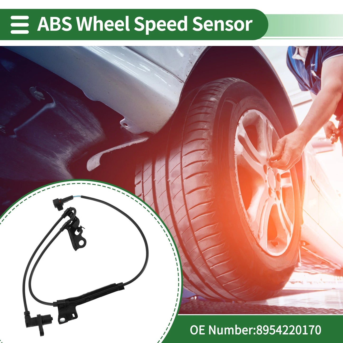ABS Wheel Speed Sensor for Toyota Scion tC (2011–2016)