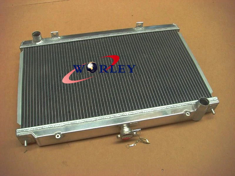 Aluminum Radiator & Shroud +  Fans for Nissan Silvia S14 S15 (1995-2002)