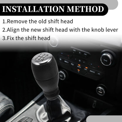 5 Speed Manual Gear Shift Knob for Citroen Berlingo (2002-2007) Black
