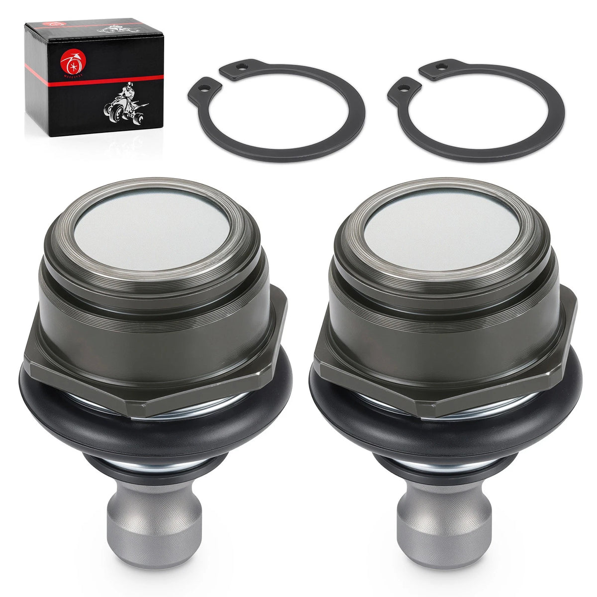 Pair Lower Ball Joint for Kawasaki Prairie 300/400 2x4/4x4 (2001–2002)