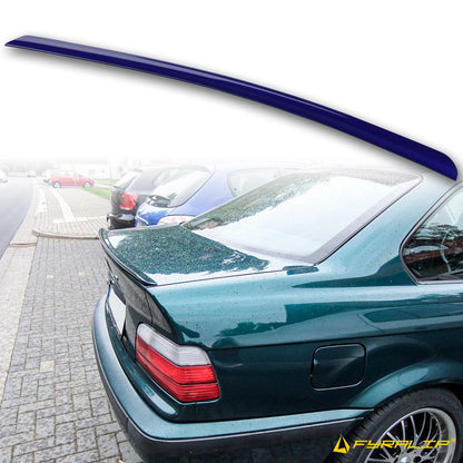 297 Blue Boot Lip Spoiler for BMW 3 Series E36 Coupe (1991-1998)