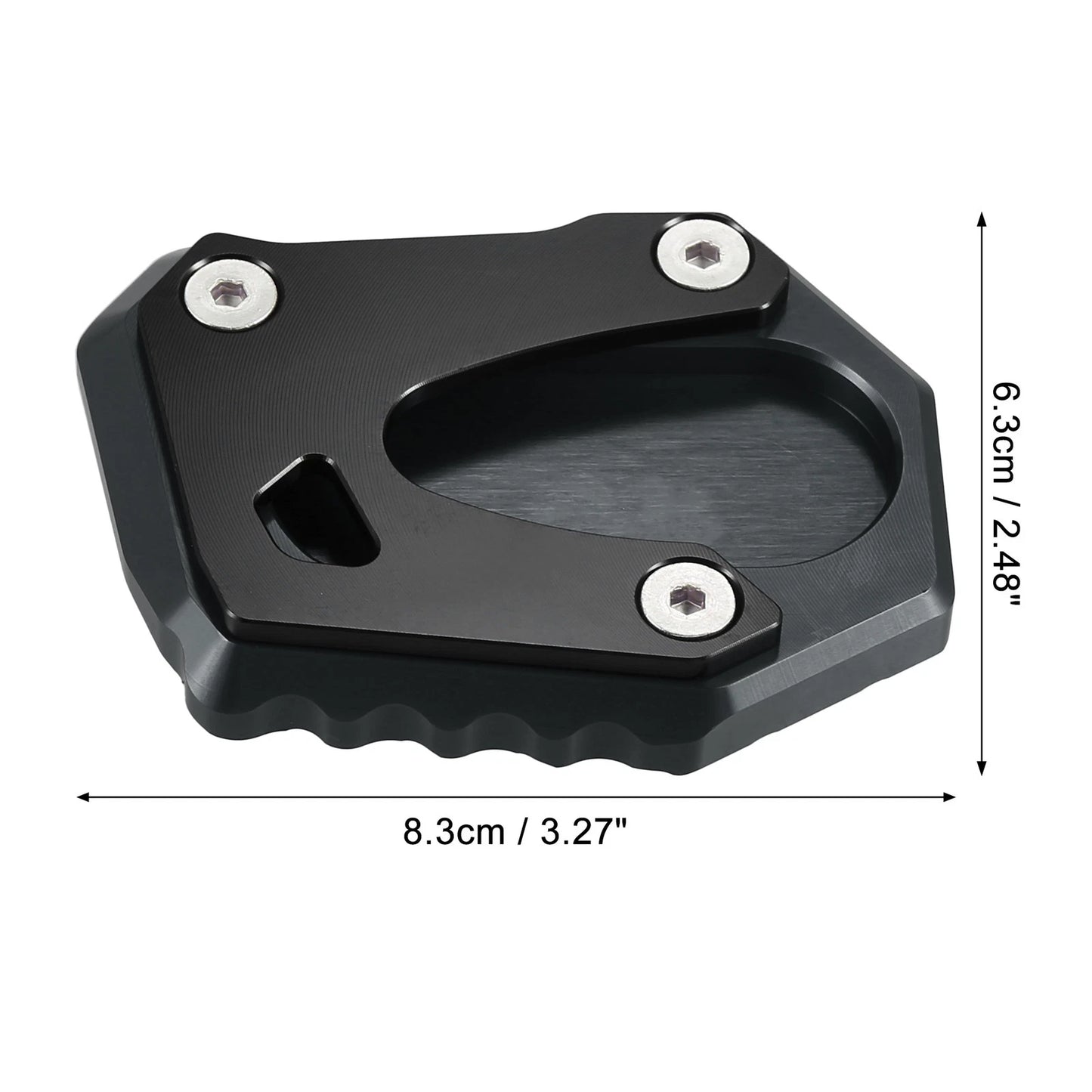 Motorcycle Kickstand Pad Set Aluminum Alloy for Honda Monkey 125 (2018-2023)