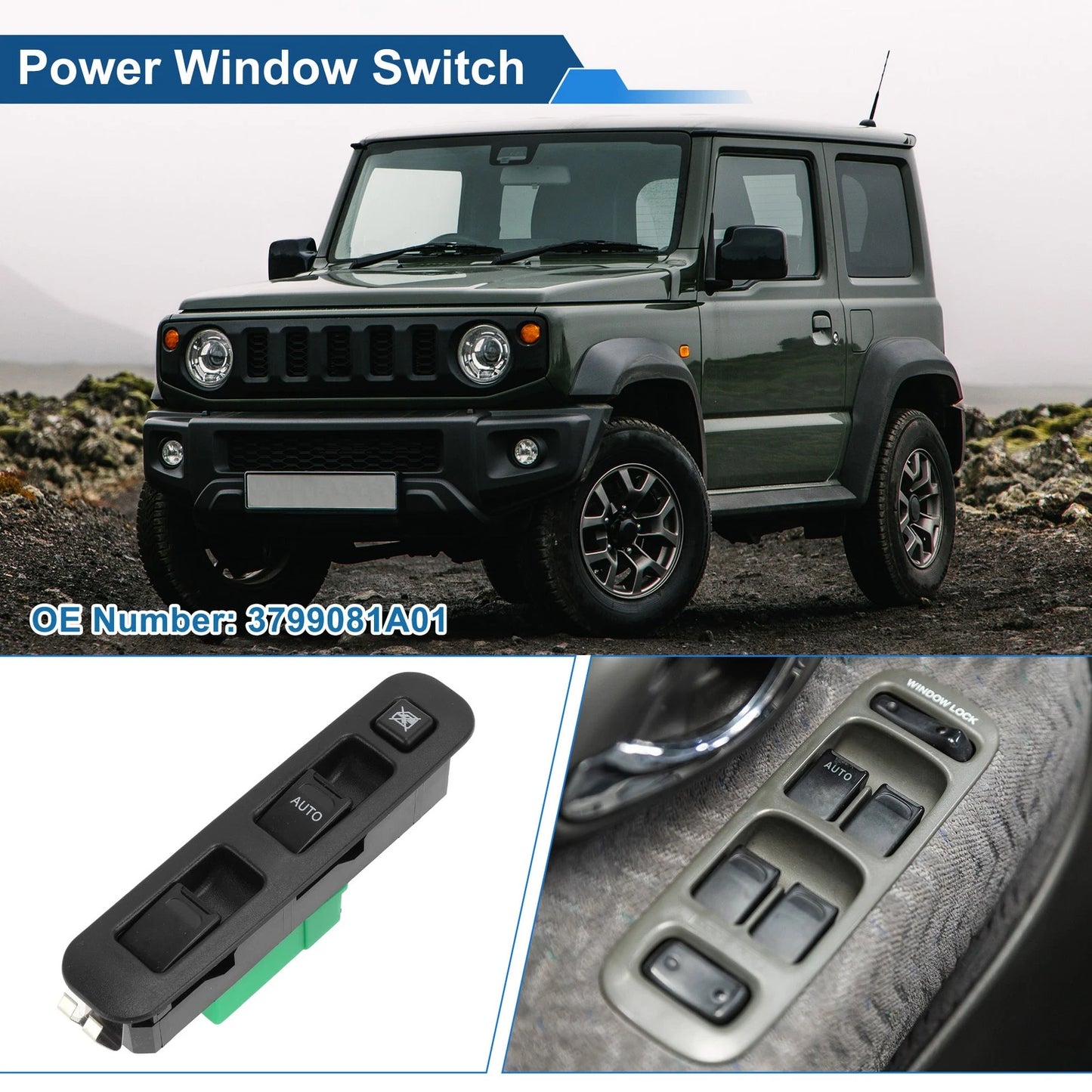 Power Window Switch for SUZUKI Jimny (1998-2004)