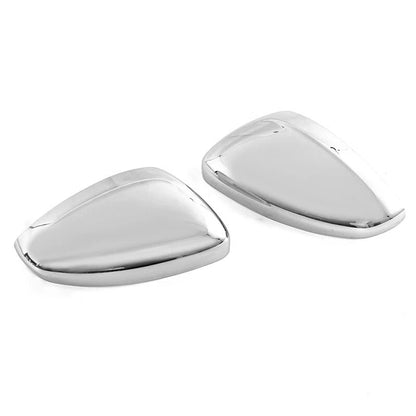 2 x Chrome Door Side Wing Mirror Covers for Peugeot 208/2008 GTi (2012-2019)