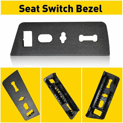 Power Seat Switch Trim Bezel Black for Ford F-150 (2009-2014)