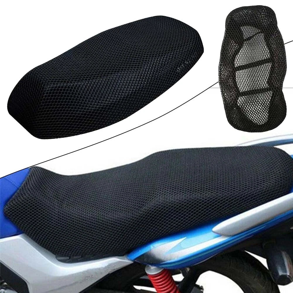 Seat Cover 1x Breathable Mesh Mildew-Proof for Motorcycle