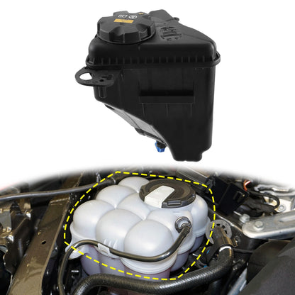 Coolant Radiator Reservoir Tank with Cap and Sensor for BMW (2019)