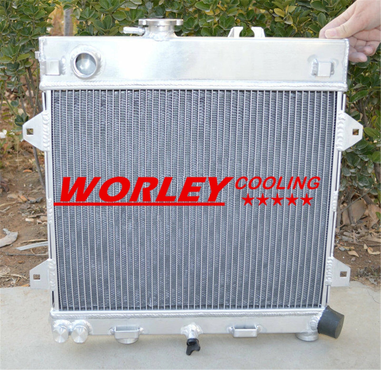 2 Row Aluminum Radiator for BMW E30 M10 316i 318i (1982-1991)
