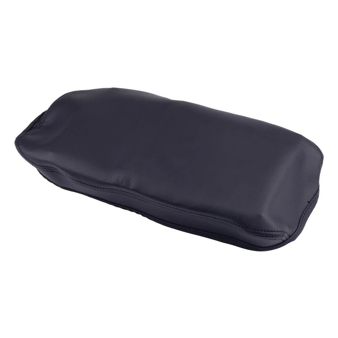Black Rim Console Armrest Storage Box Cover for Toyota RAV4 (2019-2023)