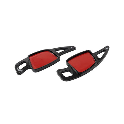 Black Steering Wheel Paddle Shifter Extensions for Audi A3 A4 A5 A6 A7 S4 S5