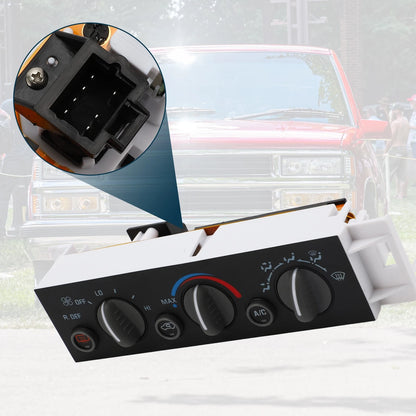HVAC A/C Heater Climate Control Switch for Chevrolet C1500 GMC Cadillac