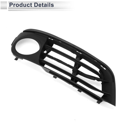 Front Right Fog Light Grill for BMW 528i 2014-2016 (1 Pc, Black)
