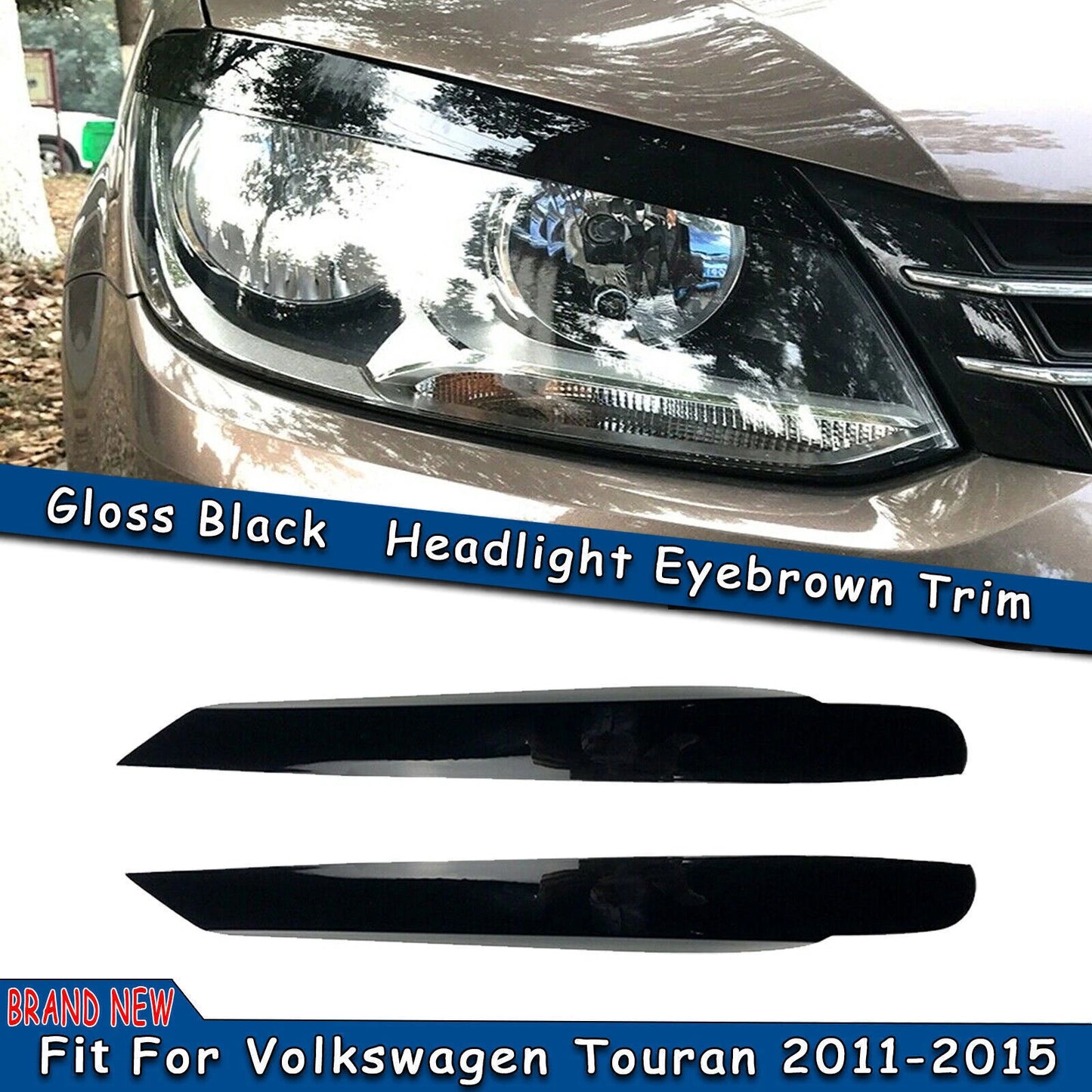 Headlight Lens Covers for 2011-2015 VW Touran (2011-2015)