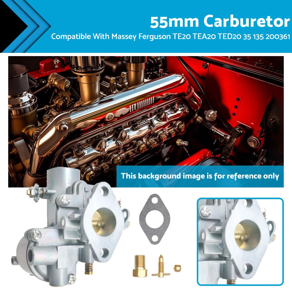 55mm Carburetor for Massey Ferguson TE20 TEA20 TED20 35 135