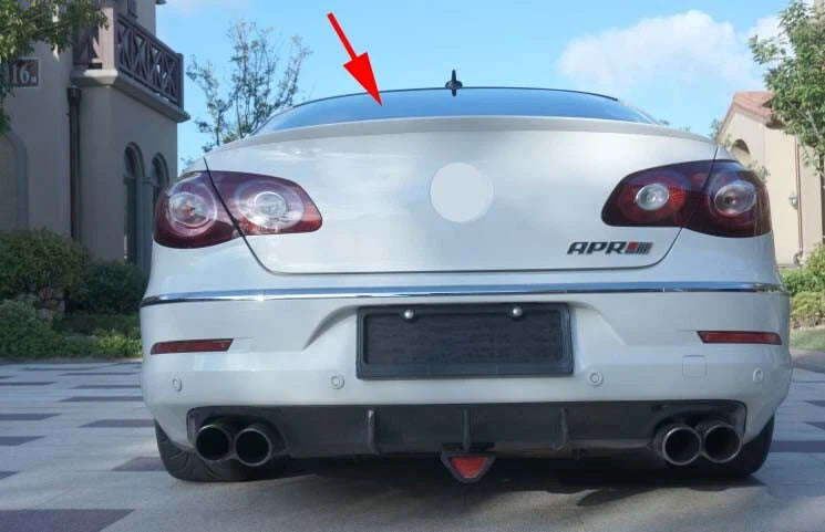 Rear ABS Style Trunk Lip Spoiler for 2009-2012 VW CC Volkswagen