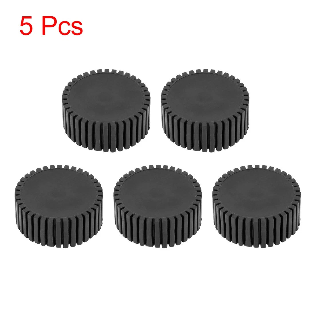 5 x Motorcycle Rubber Oil Tank Cover Seal Buffer Cushion Universal Circular