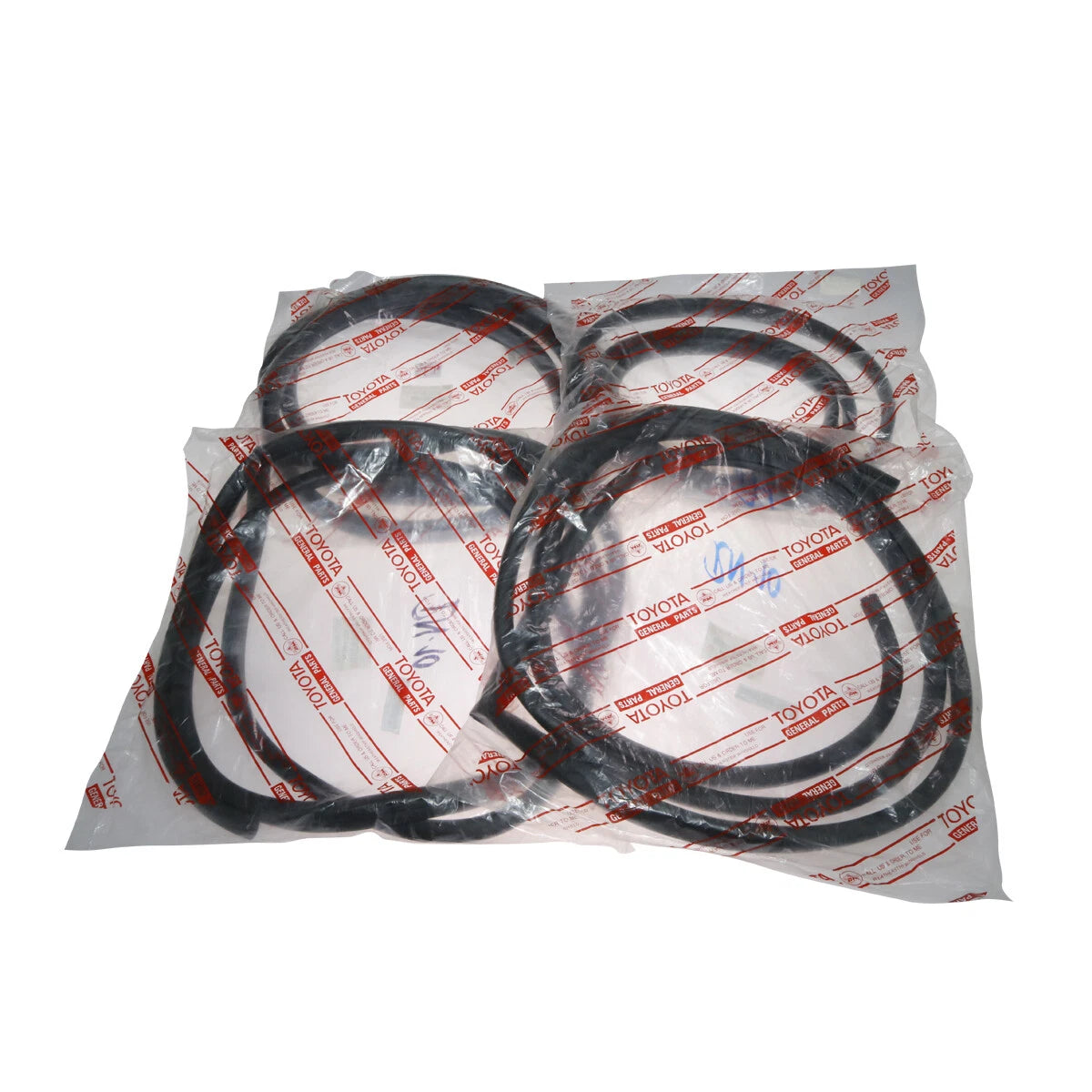 Complete Weatherstrip 4-Piece Set for Toyota Hilux 1st Gen RN10 1968-1972