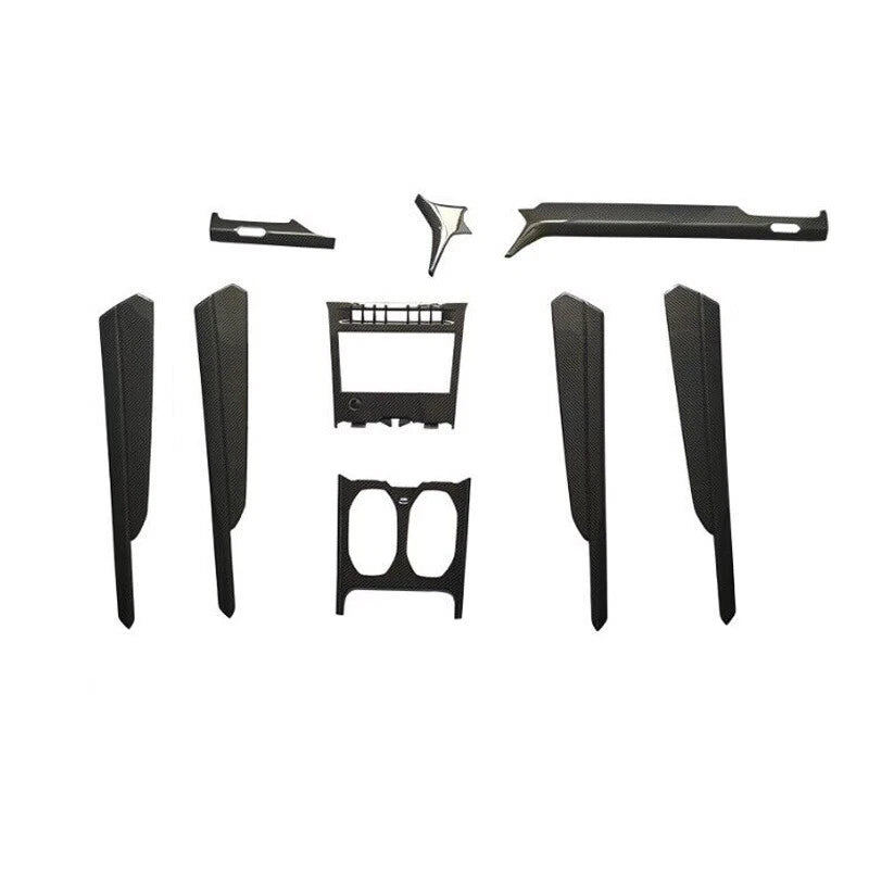 Carbon Fiber Console Dash Door Panel Cover Replace for Lamborghini Urus 18-22