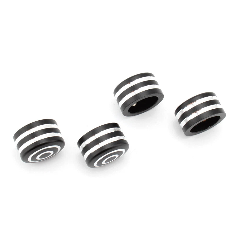 4 x Billet Aluminum Head Bolt Cover Caps for Triumph T120 Thruxton (2016-2023)
