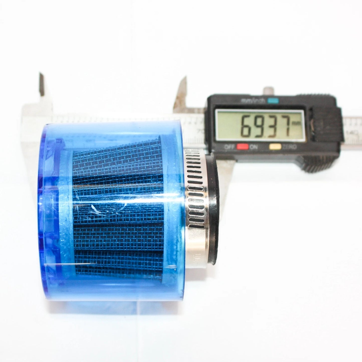 38mm Blue Waterproof Mesh Air Filter Pod for PIT Quad Dirt Bike ATV
