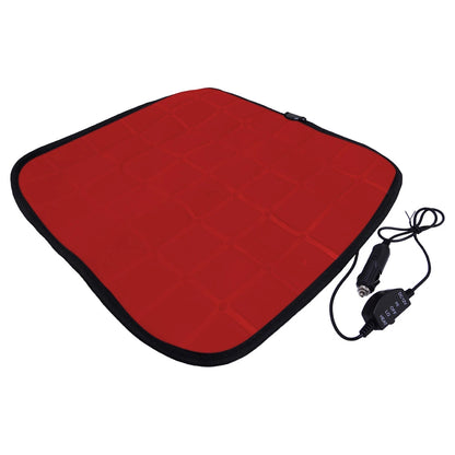 Heated Seat Cushion Cover for Car - Red
