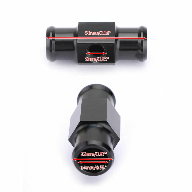 22mm Water Temperature Gauge Connector for BK N