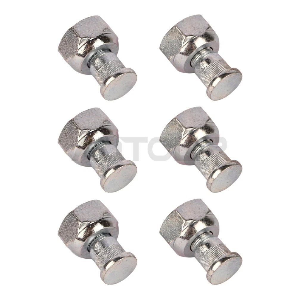6x Wheel Stud + Nut for ISUZU NPR NQR NPR-HD NRR