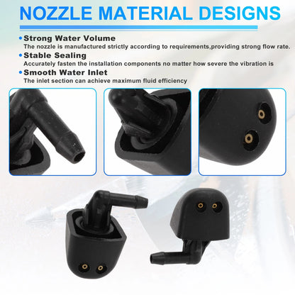 Windshield Washer Nozzle for Renault Trafic II (2001-2014)