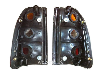 2 x Standard Tail Rear Light Lamps for Mitsubishi L200 (1995-2005)
