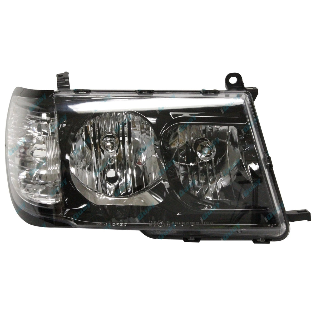 Altezza BLACK Headlights 2 x for Toyota Landcruiser 100 105 Series (1998-2005)