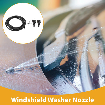 Windshield Washer Nozzle Kit for Ford F150 (2004-2023) - Includes Hose Connector