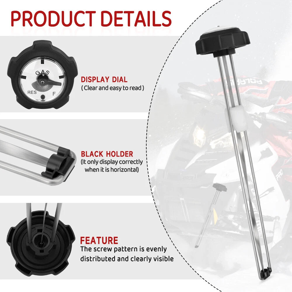 Fuel Gas Gauge Cap for Polaris Snowmobile