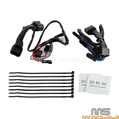 Chrome LED Turn Signal Brake Light for Honda Goldwing 1800 GL1800 (2018-2023)