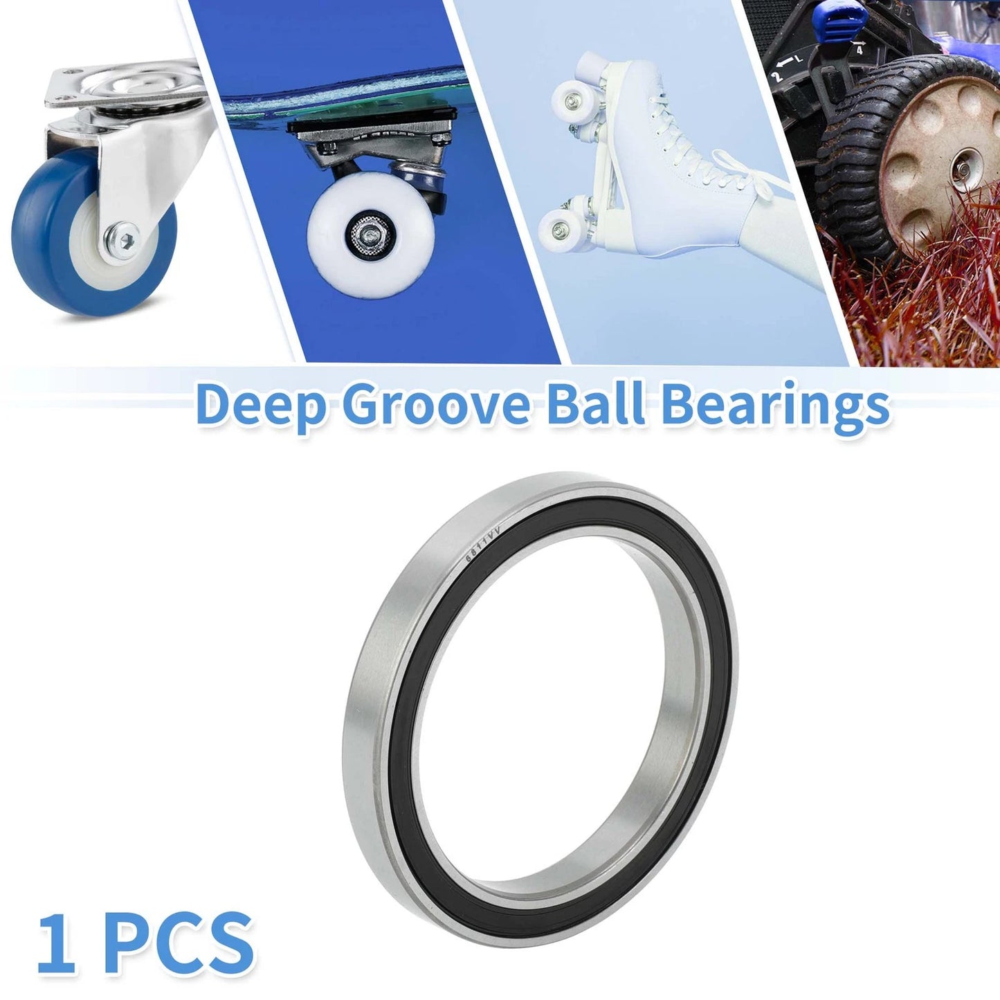 Deep Groove Ball Bearings 55x72x9mm for Scooter Skateboard Wheel