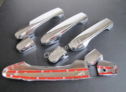 Chrome Door Handle Covers for Honda Civic (2012-2014) 8 x External Handles