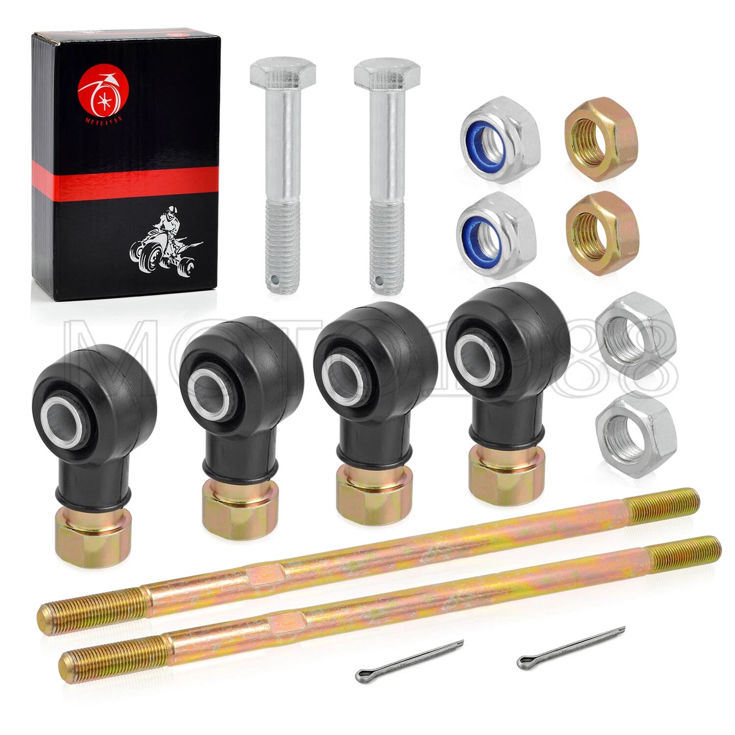Left Right Tie Rods 31.2cm for Polaris Sportsman 400/450/500/570/600/700/800