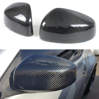 Mirror Cover Caps for 2009-2020 Nissan 370Z Z34 Carbon Fiber (2009-2020)