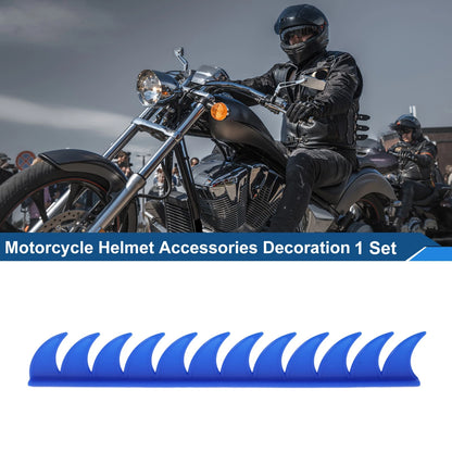 Decoration / 1 Set / Blue Plastic PU Glue for Motorcycle Helmet