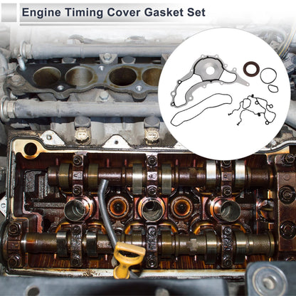 Engine Timing Cover Gasket Set for Dodge Challenger (2011 - 2016)