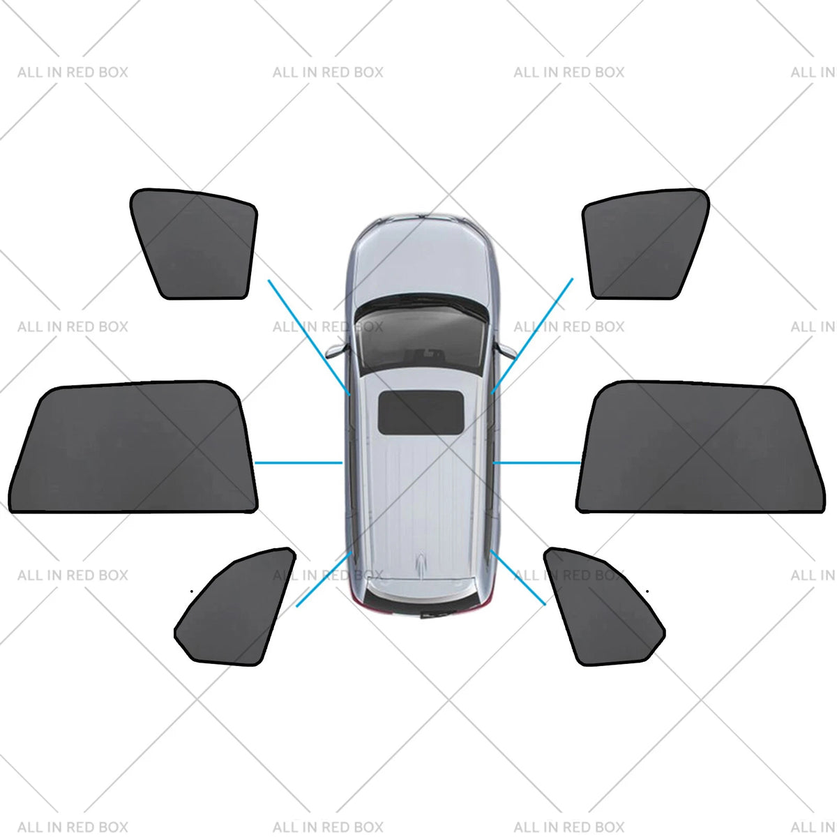 Magnetic Sun Shade Mesh for BMW X5 F95 G05 (2018 - Present)
