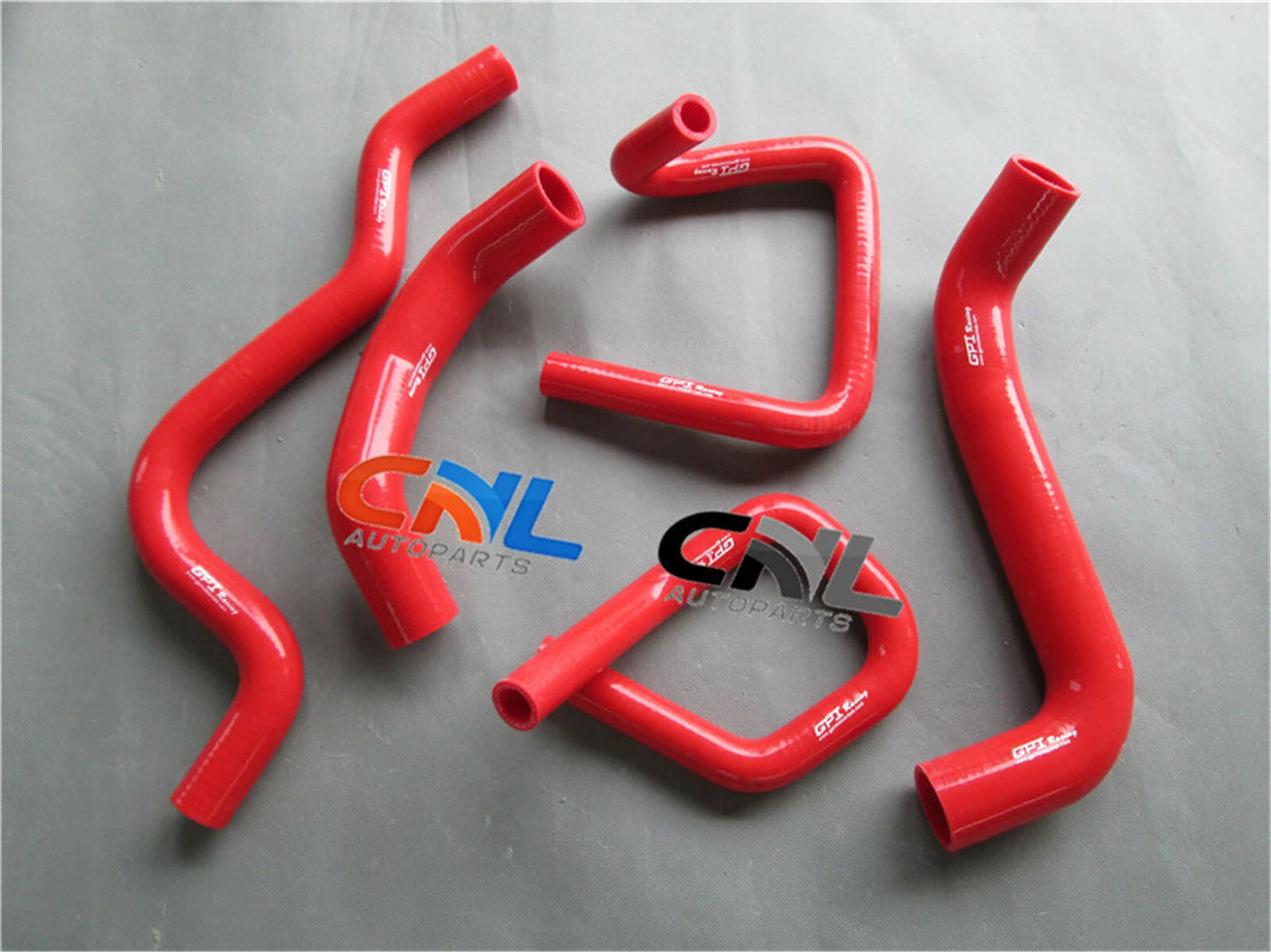 RED Silicone Radiator Hose Kit for Ford Falcon BA BF XR6 (2002-2008)