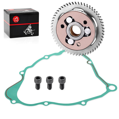 One-Way Bearing Starter Clutch Gear Kit & Gasket for Yamaha YFM200 (1985–1988)