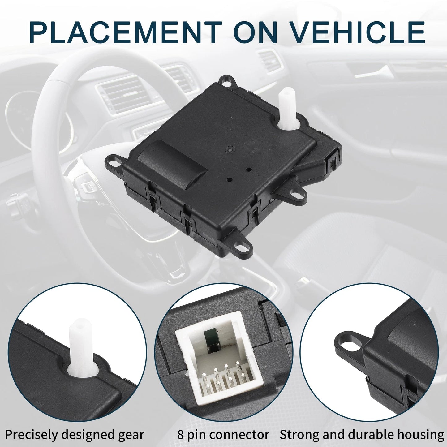 HVAC Heater Blend Door Actuator for Ford Explorer (2002-2010)