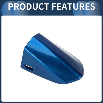 Front Left Door Handle Cover for Ford Mustang 2015-2020 ABS Blue 1 x Pc